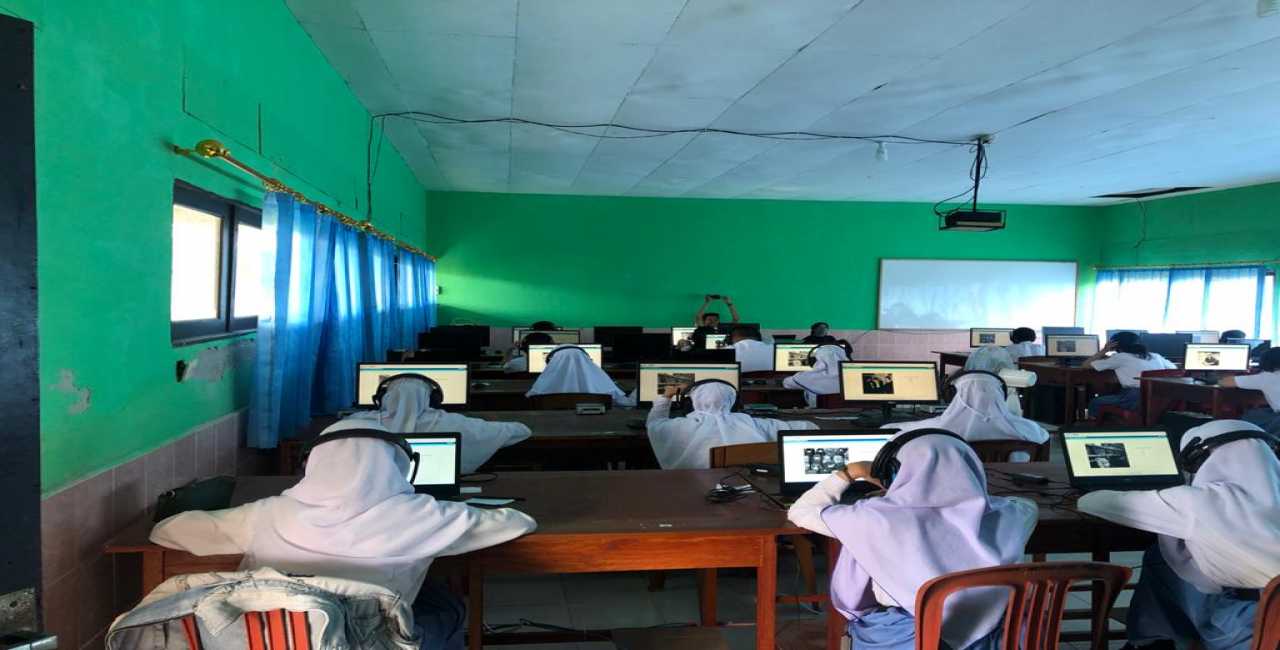 Pelaksanaan TOEIC SMKN1 Jawai Selatan
